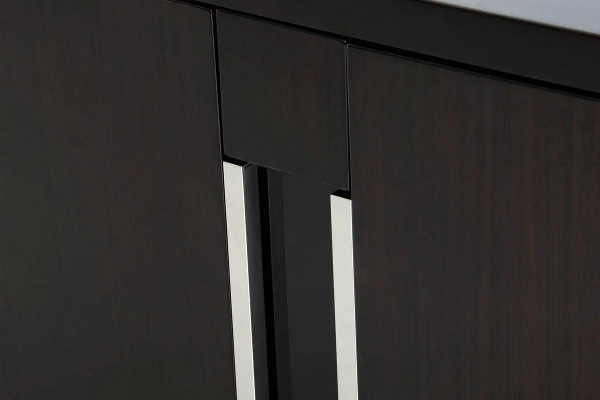 Vig Furniture - Modrest Christa Modern Ebony High Gloss Buffet - Vghb220M