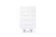 Modrest Chrysler Modern White Chest Vgvcj8978-5H-Wht
