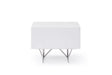 Modrest Chrysler Modern White Nightstand Vgvcn8978-Wht
