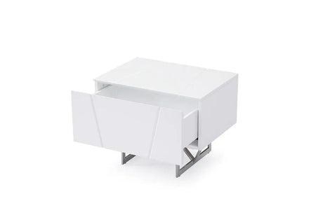 Vig Furniture - Modrest Chrysler Modern White Nightstand - Vgvcn8978-Wht