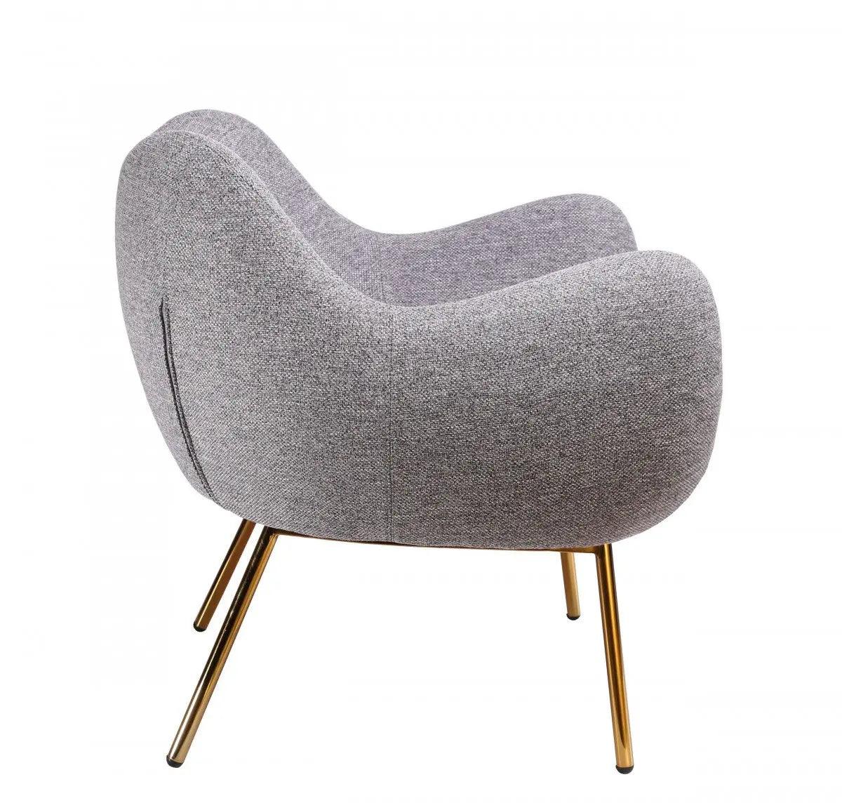 Vig Furniture - Modrest Cicero Modern Grey Accent Chair - Vgobty137-Gry-Ch