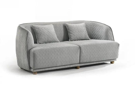 Vig Furniture - Modrest Clem - Modern Grey Loveseat - Vgmamis-1-Love