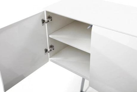 Vig Furniture - Modrest Columbia Modern White Buffet - Vgvcg117-Wht