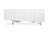 Vig Furniture - Modrest Columbia Modern White Buffet - Vgvcg117-Wht