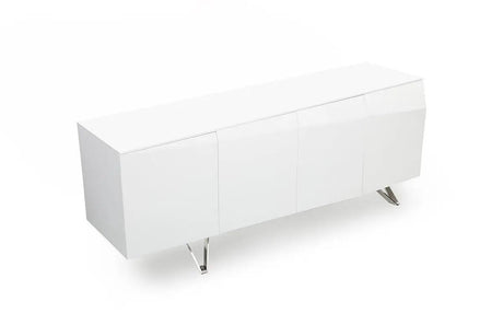 Vig Furniture - Modrest Columbia Modern White Buffet - Vgvcg117-Wht