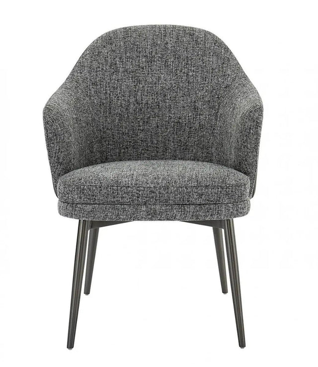 Vig Furniture - Modrest Cora - Modern Grey Fabric & Leatherette Dining Chair - Vgcsch-19005-Gry-Dc