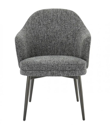 Vig Furniture - Modrest Cora - Modern Grey Fabric & Leatherette Dining Chair - Vgcsch-19005-Gry-Dc