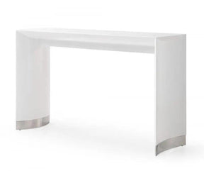 Modrest Corbett Contemporary White Bar Table Vgvcbt1920