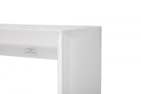 Vig Furniture - Modrest Corbett - Contemporary White Bar Table - Vgvcbt1920