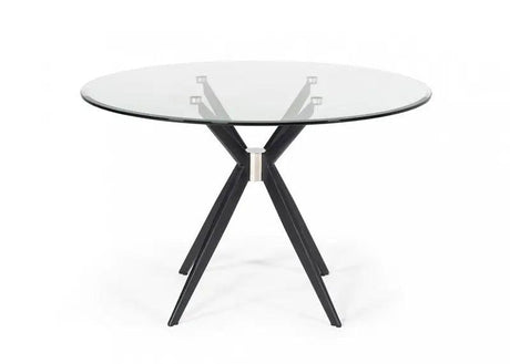 Vig Furniture - Modrest Dallas - Modern Black Dining Table - Vghr7038-Blk