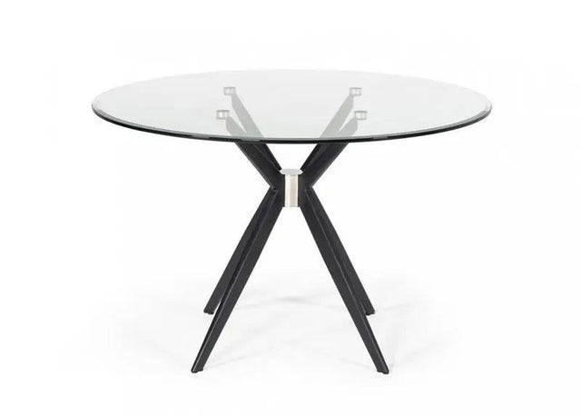 Vig Furniture - Modrest Dallas - Modern Black Dining Table - Vghr7038-Blk