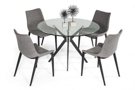 Vig Furniture - Modrest Dallas - Modern Black Dining Table - Vghr7038-Blk