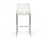 Vig Furniture - Modrest Dave Modern White Leatherette Bar Stool (Set Of 2) - Vghr5368-B-Wht-Bs