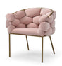 Modrest Debra Modern Pink Fabric Dining Chair Vgvcb202-Dc-Pnk