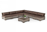 Vig Furniture - Modrest Delaware - Modern Concrete Large Sectional Set -Square - Vglb-Rivi-Sqr-Set