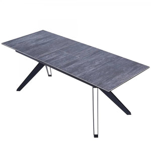 Vig Furniture - Modrest Dennis - Modern Grey Ceramic Extendable Dining Table - Vgnsgd8756