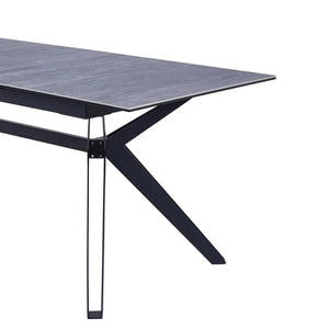 Vig Furniture - Modrest Dennis - Modern Grey Ceramic Extendable Dining Table - Vgnsgd8756