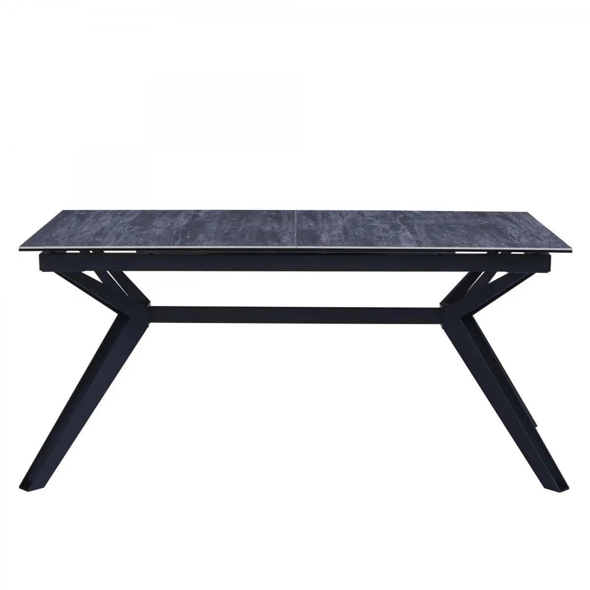 Vig Furniture - Modrest Dennis - Modern Grey Ceramic Extendable Dining Table - Vgnsgd8756