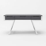 Vig Furniture - Modrest Dessart - Modern Elm Grey Office Desk - Vgbbmq1305-Gry-Desk