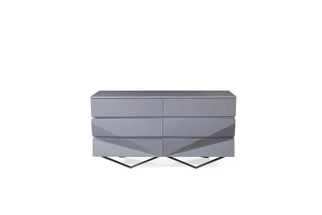 Vig Furniture - Modrest Duke Modern Grey Dresser - Vgvcj1811-D-Gry