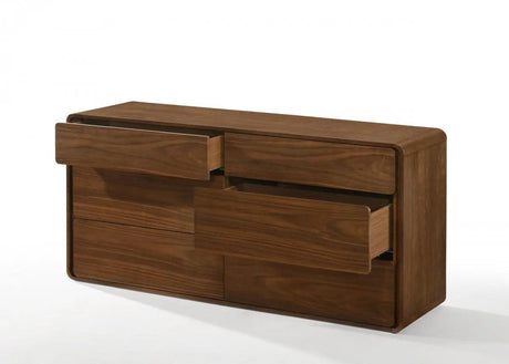 Vig Furniture - Modrest Dustin - Modern Walnut Dresser - Vgmabr-99-Drs