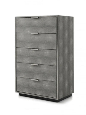 Modrest Dynasty Modern Shagreen Chest Vgvcj2108-5H-Gry-Chest