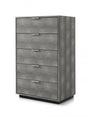 Modrest Dynasty Modern Shagreen Chest Vgvcj2108-5H-Gry-Chest