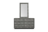 Vig Furniture - Modrest Dynasty Modern Shagreen Dresser - Vgvcj2108-D-Gry-Drs