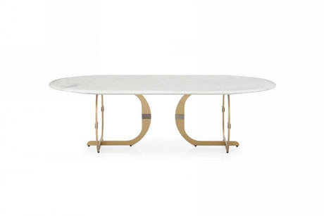 Vig Furniture - Modrest Echo - Modern Marble Coffee Table - Vgvcct1916