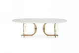 Vig Furniture - Modrest Echo - Modern Marble Coffee Table - Vgvcct1916