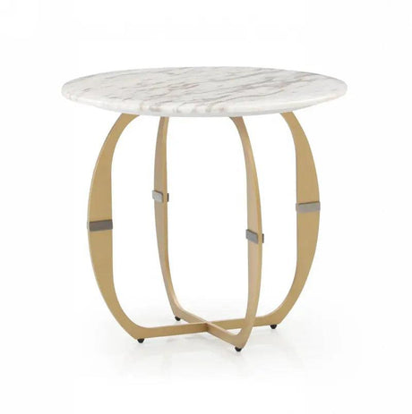 Vig Furniture - Modrest Echo - Modern Marble End Table - Vgvcet1916