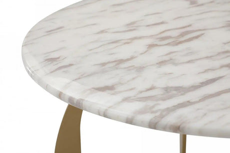 Vig Furniture - Modrest Echo - Modern Marble End Table - Vgvcet1916