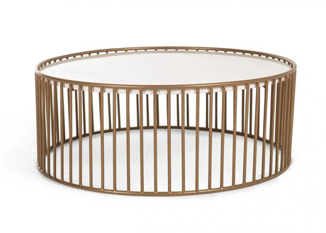 Modrest Eleanor Modern Round Marble Coffee Table Vgmamit-5227-Ct