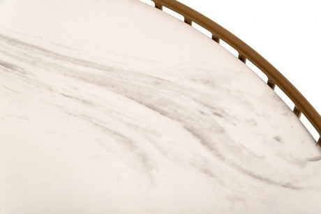 Modrest Eleanor Modern Round Marble Coffee Table Vgmamit-5227-Ct