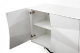 Vig Furniture - Modrest Ely - Modern White High Gloss Buffet - Vgvcg1829-Buf