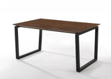 Vig Furniture - Modrest Escot - Modern Walnut & Black Dining Table - Vgma-Mit-5234