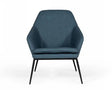Modrest Esteban Industrial Blue Eco-Leather Accent Chair Vgbnec-068-Blu