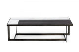 Vig Furniture - Modrest Fargo - Modern Ceramic & Grey Walnut Coffee Table - Vghb320X