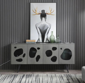 Modrest Fontana Modern Grey Buffet Vgvcg2029-Gry-A-Buf