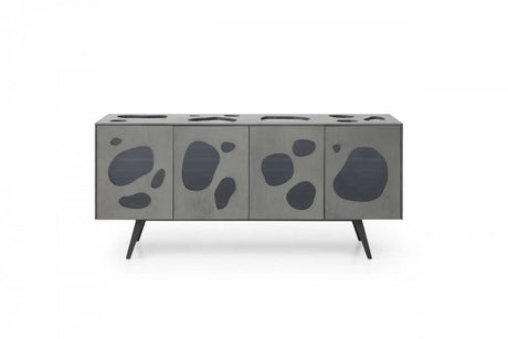 Vig Furniture - Modrest Fontana Modern Grey Buffet - Vgvcg2029-Gry-A-Buf