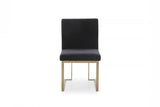 Vig Furniture - Modrest Fowler - Modern Black Fabric Dining Chair (Set Of 2) - Vgvc-B8866-Blk