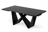 Vig Furniture - Modrest Fritz Modern Black Ceramic Dining Table - Vgnsgd8767-Blk-Dt
