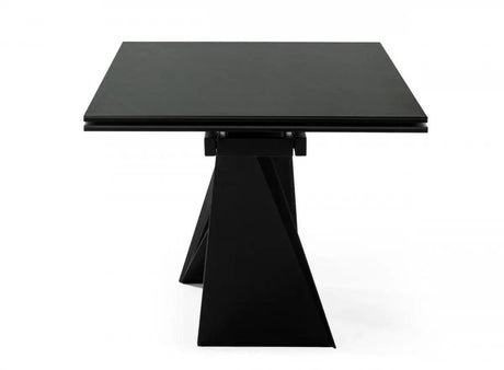 Vig Furniture - Modrest Fritz Modern Black Ceramic Dining Table - Vgnsgd8767-Blk-Dt