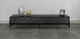 Modrest Gabrielle Contemporary Walnut & Gold Tv Stand Vggu5425Tv-1-Wal-Tv