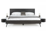 Vig Furniture - Modrest Gaige - Modern Grey Elm Bed - Vgbb-Ma1907-Gry