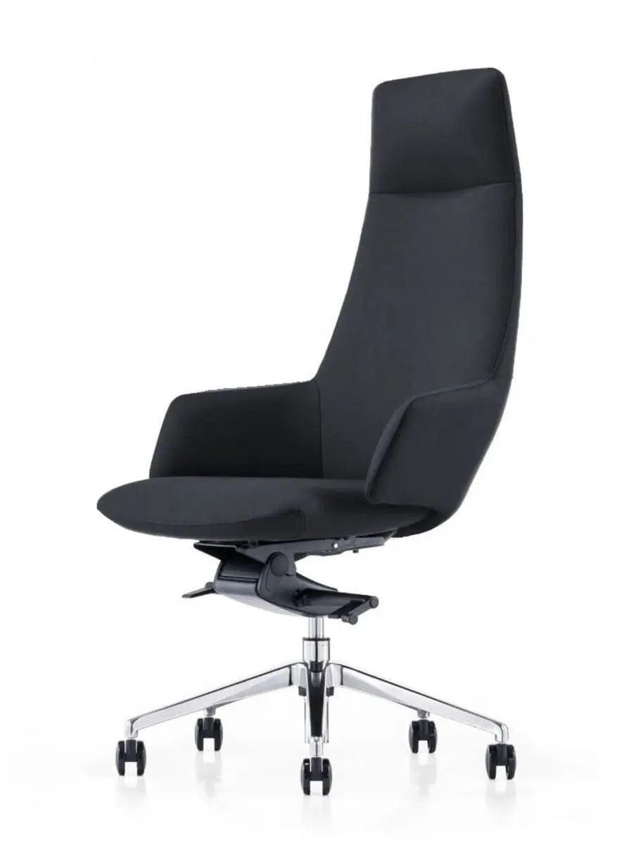 Vig Furniture - Modrest Gates Modern Black High Back Executive Office Chair - Vgfua1719-Blk-Oc