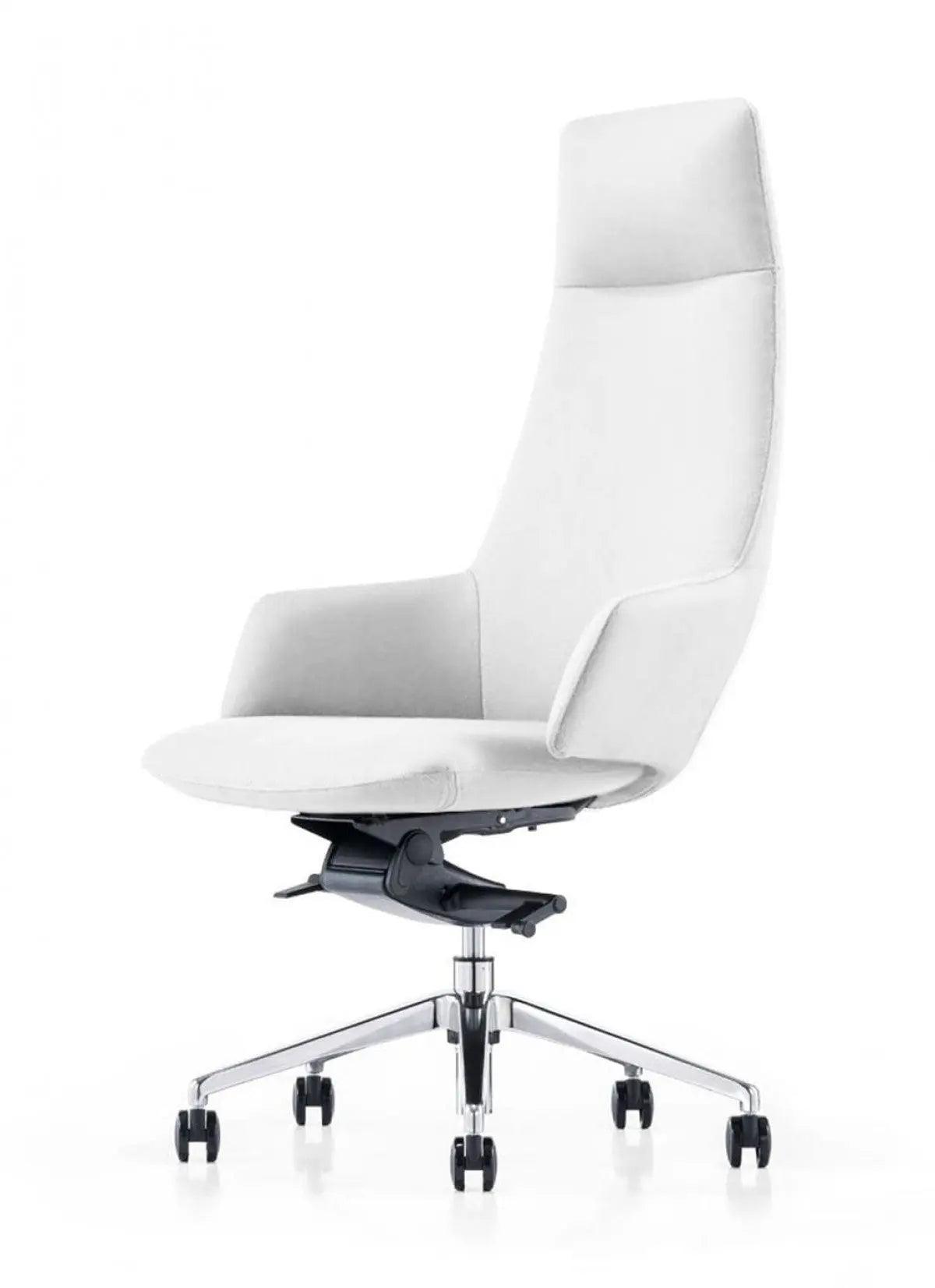 Vig Furniture - Modrest Gates Modern White High Back Executive Office Chair - Vgfua1719-Wht-Oc