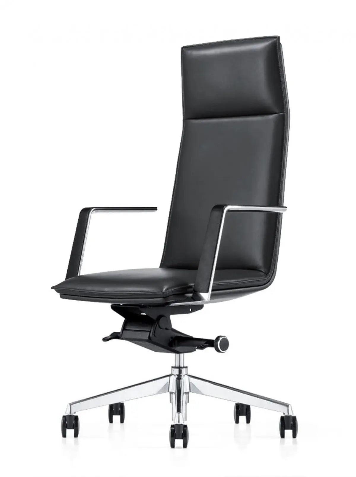 Vig Furniture - Modrest Gorsky Modern Black High Back Executive Office Chair - Vgfua1819-Blk-Oc