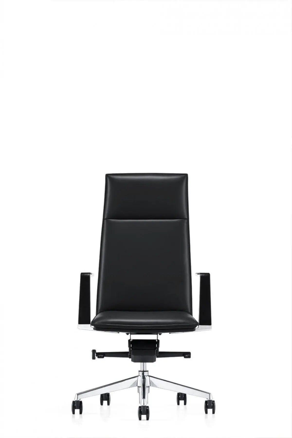 Vig Furniture - Modrest Gorsky Modern Black High Back Executive Office Chair - Vgfua1819-Blk-Oc