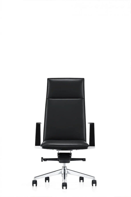 Vig Furniture - Modrest Gorsky Modern Black High Back Executive Office Chair - Vgfua1819-Blk-Oc